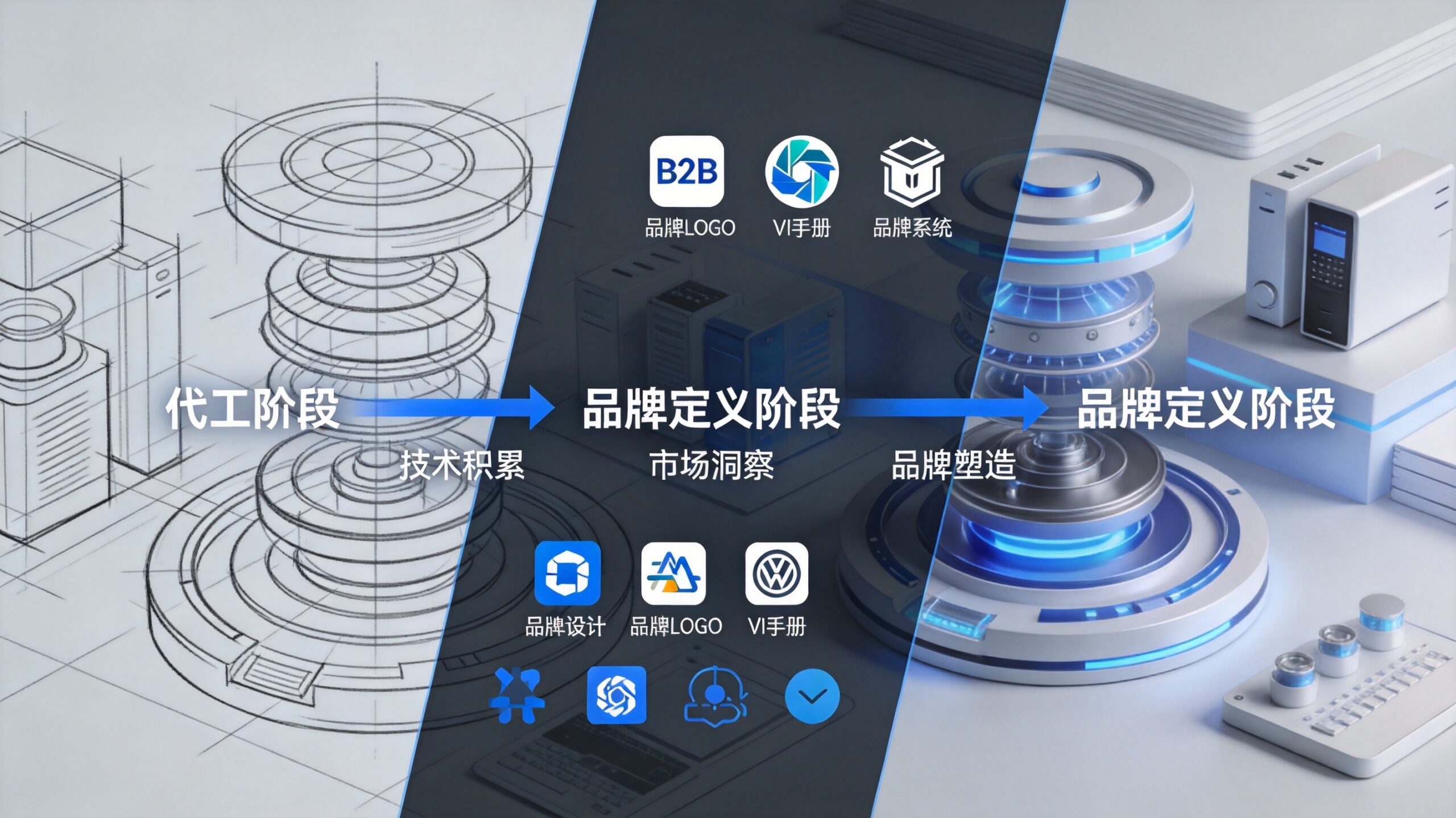 破局制造业内卷:2026年B2B品牌设计如何驱动产业链价值跃升?